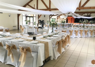 Décoration salle de mariage par Jour J