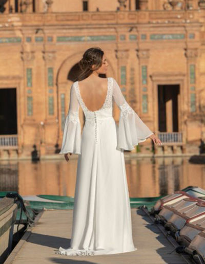 Robe de mariée-BM23-22DOS